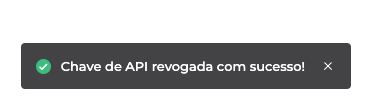 Sucesso na revogação